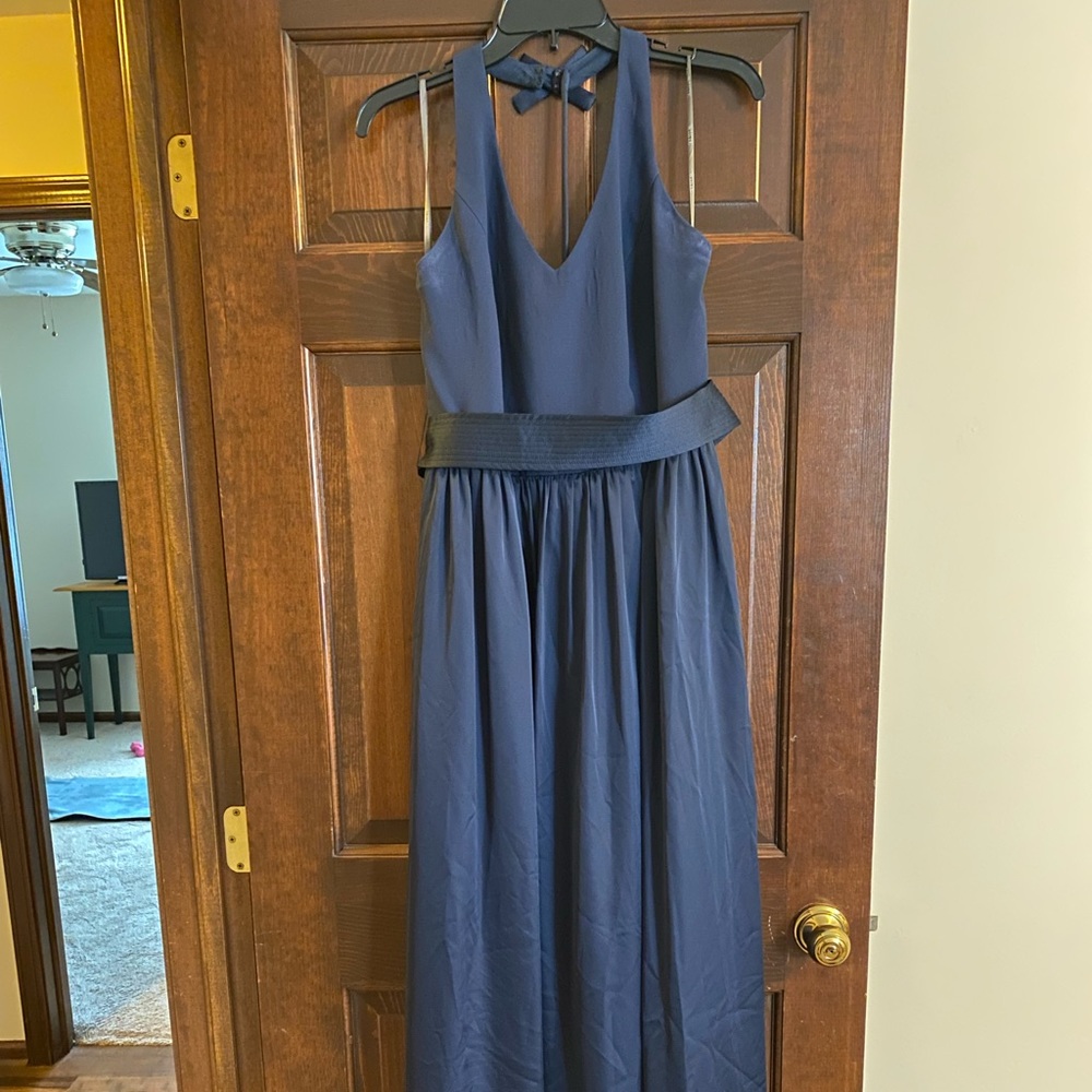 WHITE by VERA WANG Floor Length Gown